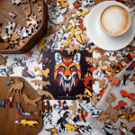 Unique wooden puzzle gift idea for adults and puzzle lovers